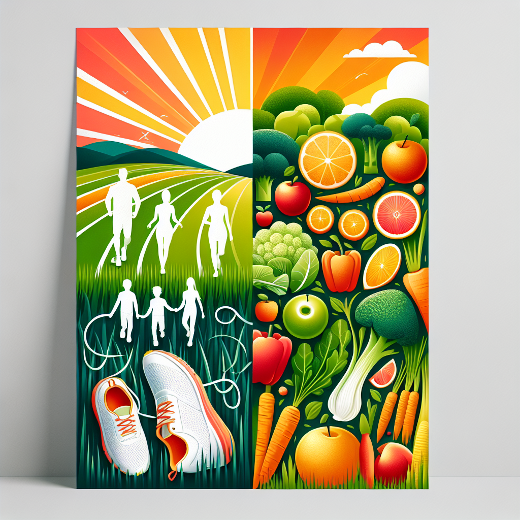 Inspirasi Poster Gaya Hidup Sehat yang Mudah Digambar untuk Semua Usia